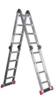 Dört Kırmalı Akrobat Merdiven