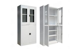 195’lik Yarı Camlı Dosya Dolabı